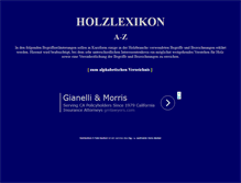 Tablet Screenshot of holzlexikon.de